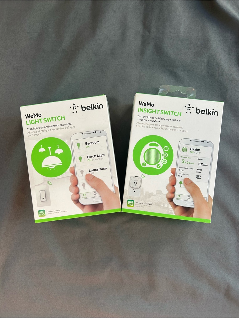 Belkin / WeMo Smart Home Light / Insight Switches (BRAND NEW W TAGS)